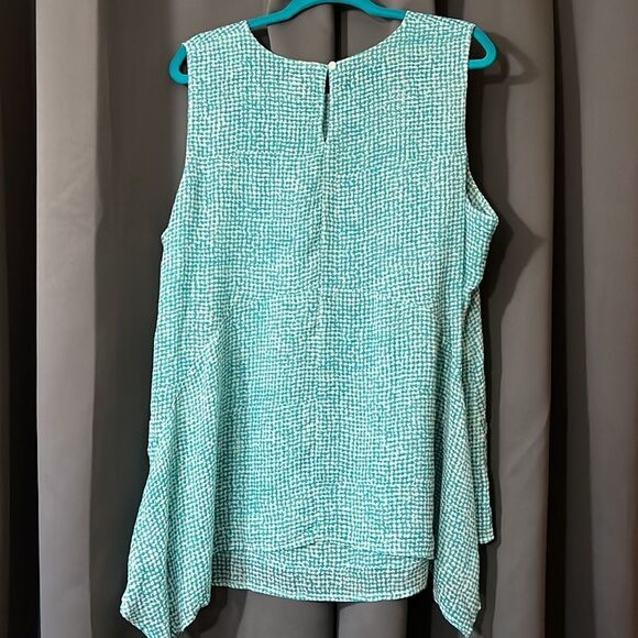 Fever Women’s Double Layer Sleeveless Blouse – Size XXL – RN95619 - Picture 4 of 4